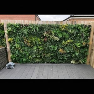 Home artificial plant wall panels