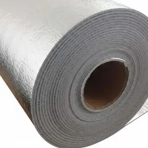 Home roof heat insulation