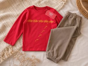 playful & cozy 2 piece toddler comfort set. ages 2 3yrs prices (600/ wholesale 10pcs