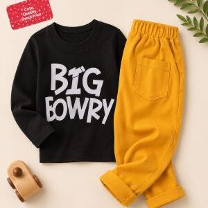 long sleeve top & trousers set. ages 5yrs prices (600/ wholesale 10pcs