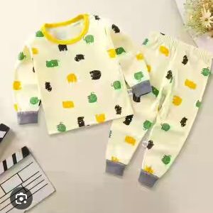 long sleeve pajama & loungewear set. ages 1 12yrs prices (600/ wholesale 10pcs