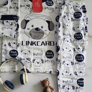 headphones bear pajama set.