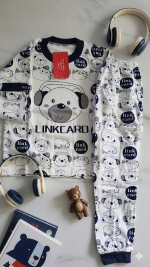 headphones bear pajama set. headphones bear pajama set.