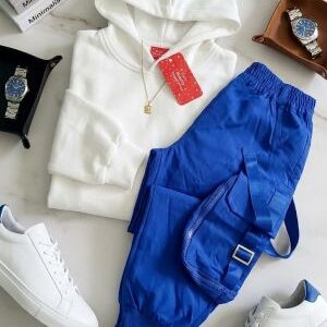 minimalist hoodie & tactical cargo pants set.ages 10 12yrs prices (600/ wholesale 10pcs