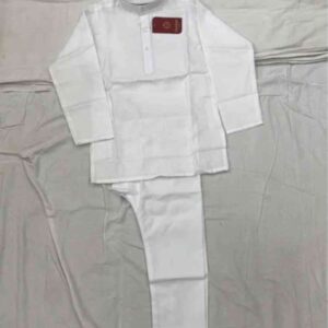 elegant kids’ white traditional outfit. ages 1 12yrs prices (600/ wholesale 10pcs